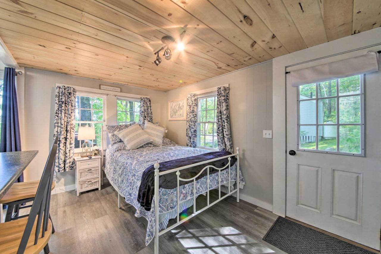 Lush Edgecomb Studio Cottage With Fire Table! Exterior foto